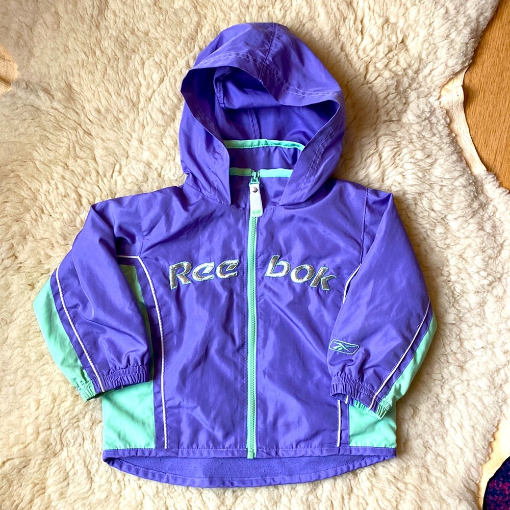 Reebok vintage-style toddler jacket 24mo